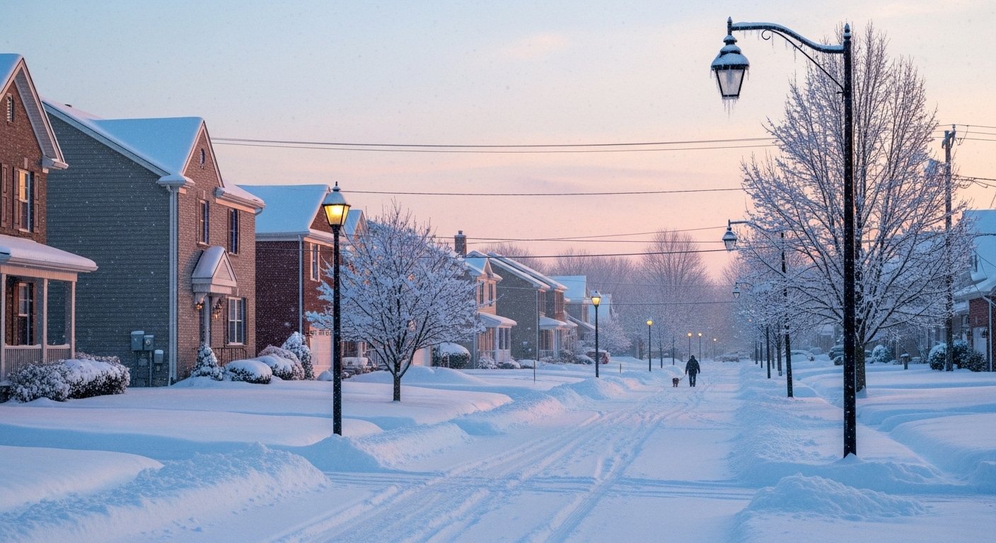 Roof Snow Removal in Xenia, OH crew and equipment