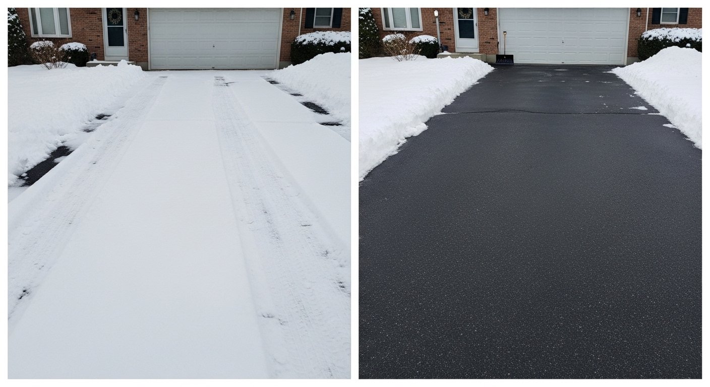 Driveway Snow Removal in Xenia, OH finished access