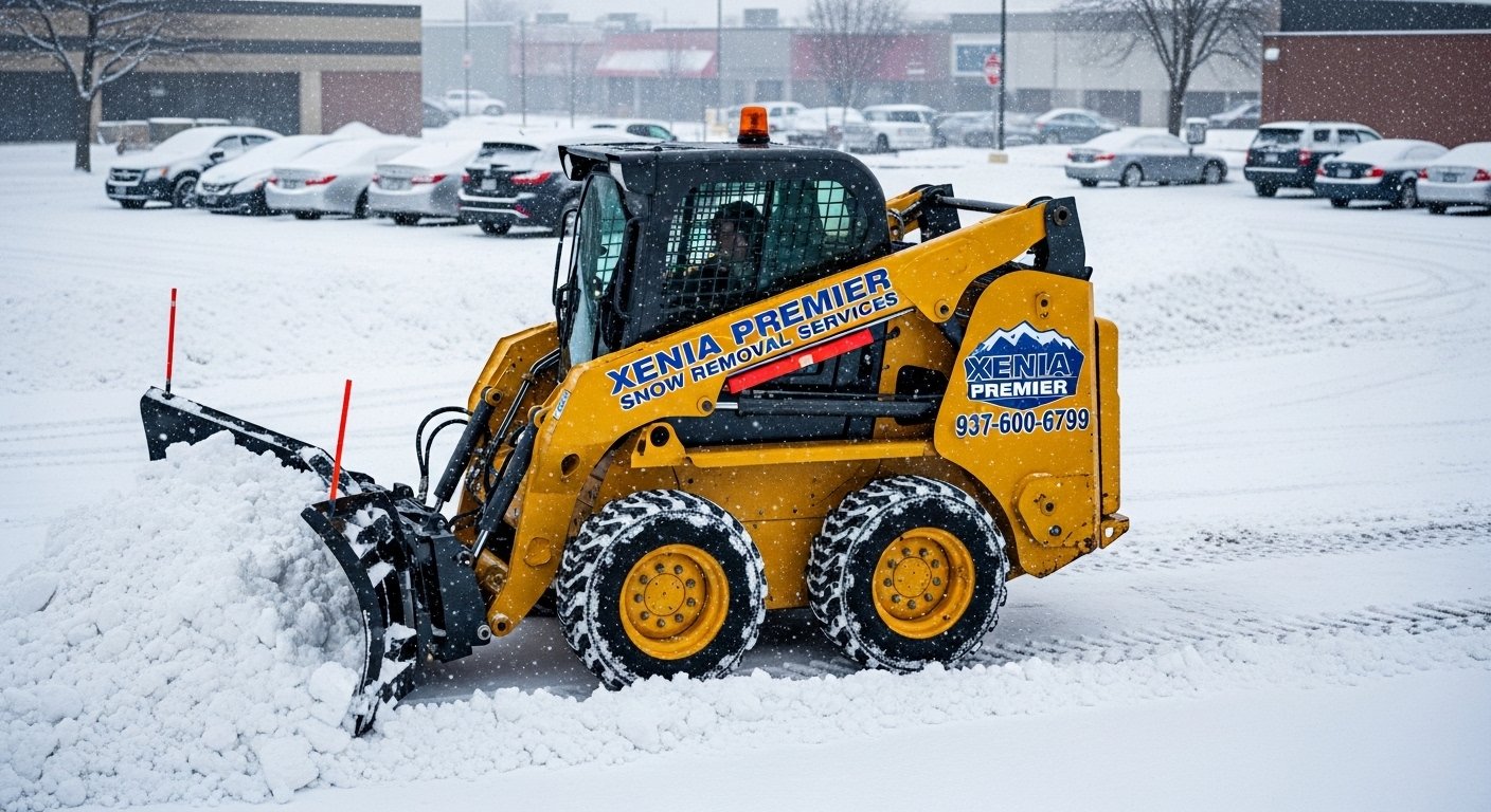 Emergency Snow Removal in Xenia, OH finished access